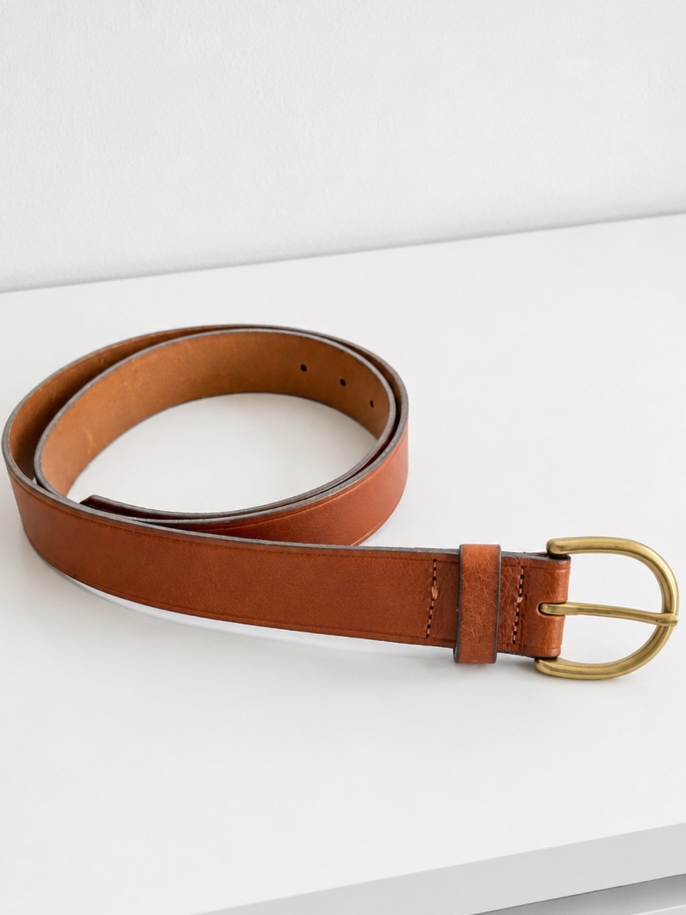 Madewell Everyday Brown Leather Belt Large